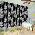 Watercolor Welder Pattern Print Wall Sticker