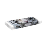 Watercolor White Bengal Tiger Print Piano Keyboard Cover