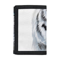 Watercolor White Bengal Tiger Print Trifold Wallet