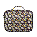 Watercolor White Daisy Pattern Print Briefcase Bible Bag