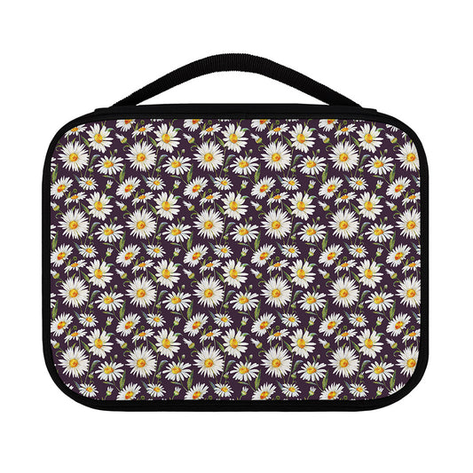 Watercolor White Daisy Pattern Print Classic Bible Case