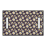 Watercolor White Daisy Pattern Print Golf Cart Seat Cover