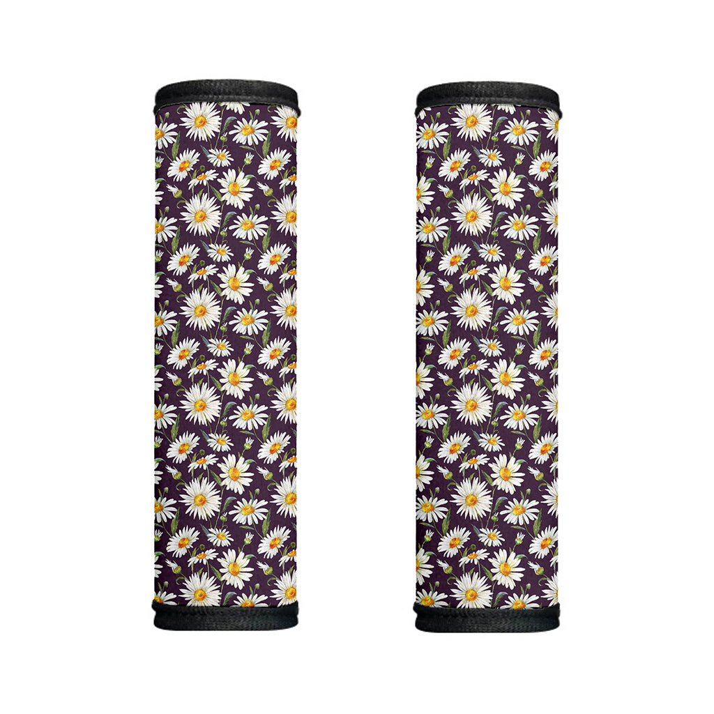 Watercolor White Daisy Pattern Print Handle Covers