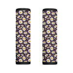 Watercolor White Daisy Pattern Print Handle Covers