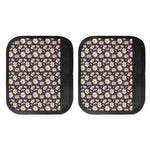 Watercolor White Daisy Pattern Print Handle Covers