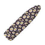 Watercolor White Daisy Pattern Print Ironing Board Cover