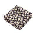 Watercolor White Daisy Pattern Print Outdoor Seat Cushion Cover