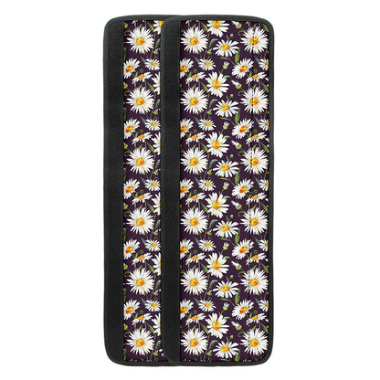 Watercolor White Daisy Pattern Print Refrigerator Handle Covers