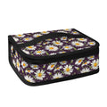 Watercolor White Daisy Pattern Print Small Lunch Bag