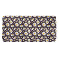 Watercolor White Daisy Pattern Print Towel