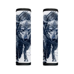 Watercolor Wolf Portrait Print Handle Covers
