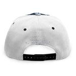 Watercolor Wolf Portrait Print Snapback Cap