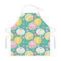 Watercolor Yarn Pattern Print Adjustable Apron