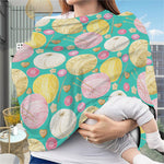 Watercolor Yarn Pattern Print Baby Seat Cover