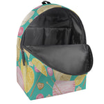 Watercolor Yarn Pattern Print Backpack