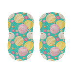 Watercolor Yarn Pattern Print Bar Stool Covers