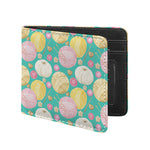 Watercolor Yarn Pattern Print Bifold Wallet