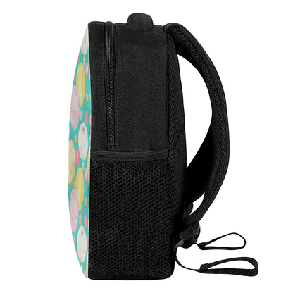 Watercolor Yarn Pattern Print Casual Backpack