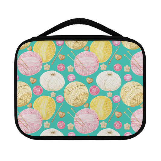 Watercolor Yarn Pattern Print Classic Bible Case