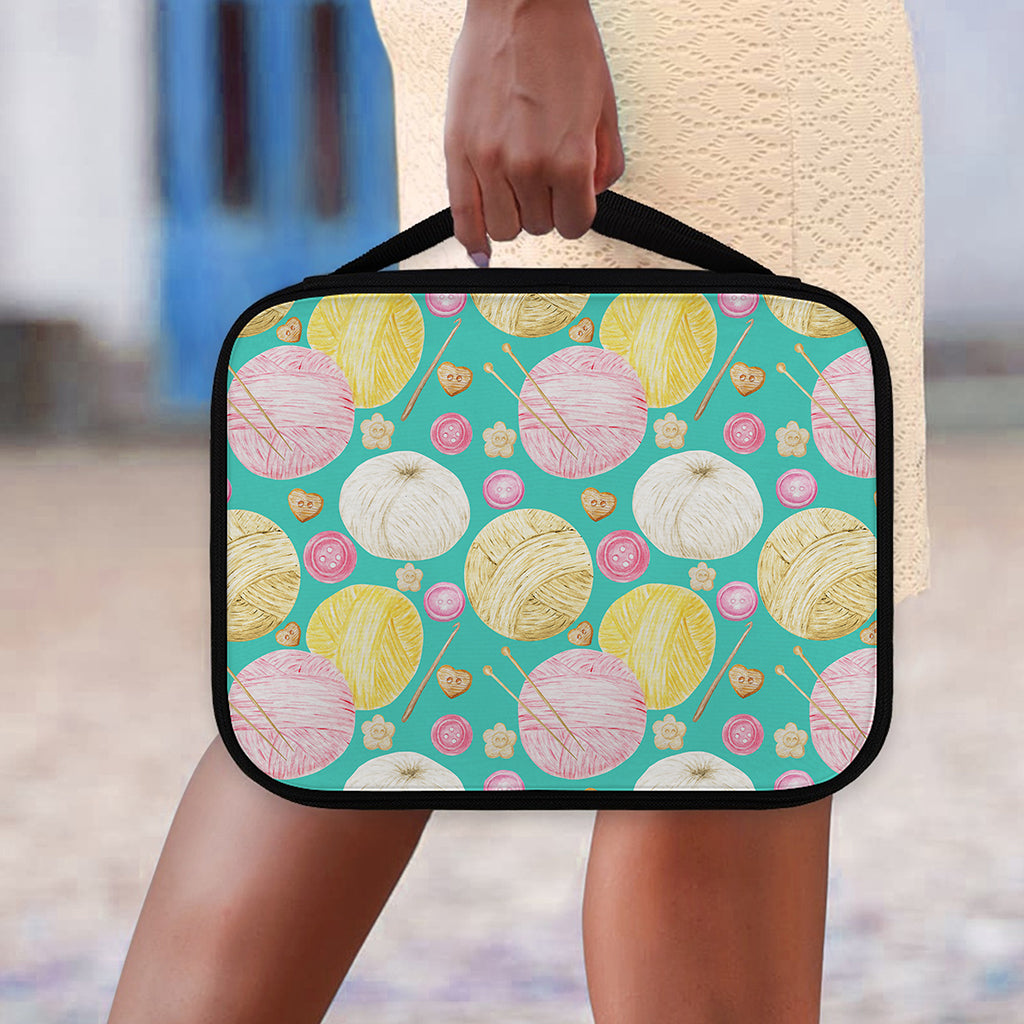 Watercolor Yarn Pattern Print Classic Bible Case