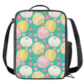 Watercolor Yarn Pattern Print Crossbody Lunch Bag