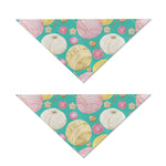 Watercolor Yarn Pattern Print Dog Bandana