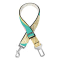 Watercolor Yarn Pattern Print Dog Seat Belt