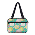 Watercolor Yarn Pattern Print Double Strap Bible Bag