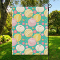 Watercolor Yarn Pattern Print Garden Flag
