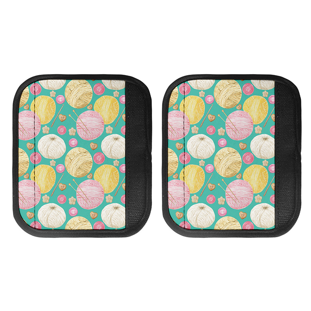 Watercolor Yarn Pattern Print Handle Covers