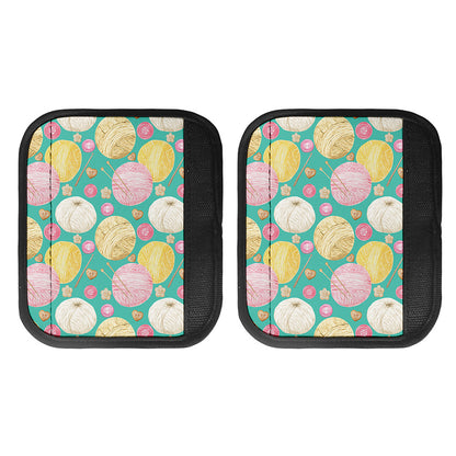 Watercolor Yarn Pattern Print Handle Covers