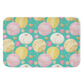 Watercolor Yarn Pattern Print Indoor Door Mat
