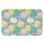 Watercolor Yarn Pattern Print Indoor Door Mat