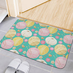Watercolor Yarn Pattern Print Indoor Door Mat