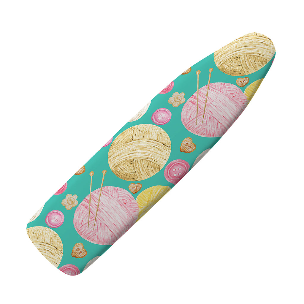 Watercolor Yarn Pattern Print Ironing Board Cover