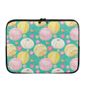 Watercolor Yarn Pattern Print Laptop Sleeve