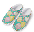 Watercolor Yarn Pattern Print Mesh Casual Shoes