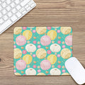Watercolor Yarn Pattern Print Mouse Pad