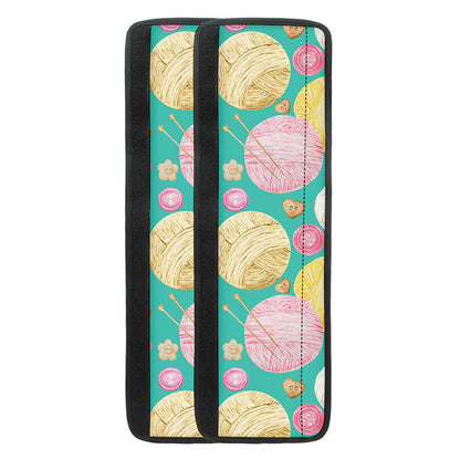 Watercolor Yarn Pattern Print Refrigerator Handle Covers