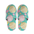 Watercolor Yarn Pattern Print Slippers
