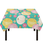 Watercolor Yarn Pattern Print Tablecloth