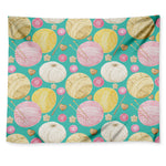 Watercolor Yarn Pattern Print Tapestry