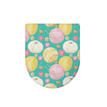 Watercolor Yarn Pattern Print Toilet Lid Cover