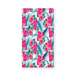 Watermelon Teal Hawaiian Pattern Print Baby Crib Sheet