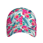 Watermelon Teal Hawaiian Pattern Print Baseball Cap