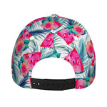 Watermelon Teal Hawaiian Pattern Print Baseball Cap