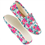 Watermelon Teal Hawaiian Pattern Print Casual Shoes