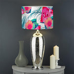 Watermelon Teal Hawaiian Pattern Print Drum Lamp Shade