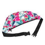 Watermelon Teal Hawaiian Pattern Print Fanny Pack