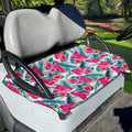 Watermelon Teal Hawaiian Pattern Print Golf Cart Seat Cover